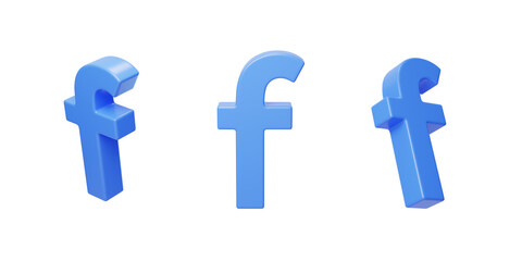 English Letter f Spelling Language 3D