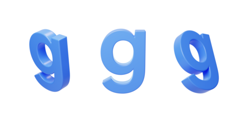 English g Spelling Language 3D