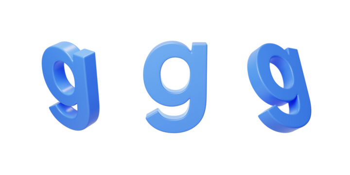 English g Spelling Language 3D