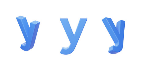 English y Spelling Language 3D