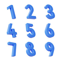 Number Operations Anniversary Countdown Celebration Sequence 3D