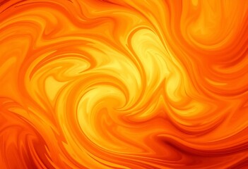Swirling, vibrant orange hues create a dynamic abstract backdrop,  orange design,  dynamic