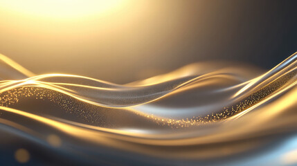 Abstract gold motion background