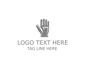 Fototapeta premium Gloves Logo Design