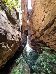 Devil’s Hole Track Hiking Trail in Blue Mountains, Australia