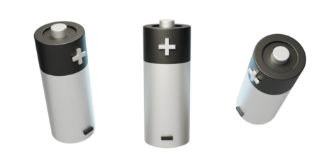 New energy batteries are environmentally friendly and sustainable 3D