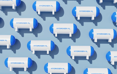 New energy battery environmentally sustainable hydrogen 3D