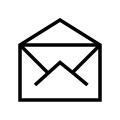 Open Envelope Icon - E-mail open envelope
