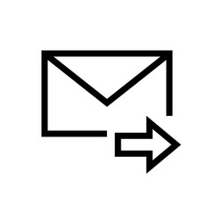 Email Reply to Mail Icon, Open Inbox and Reply to Mail, Envelope Icon - E-mail close envelope