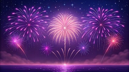 Happy New Year 2026 eco-friendly design with green forest and earth illustration