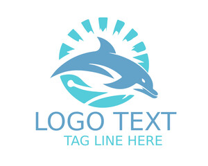 Dolphin Logo Design