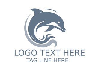 Dolphin Logo Design