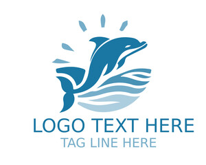 Dolphin Logo Design