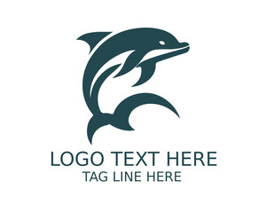 Dolphin Logo Design
