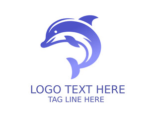 Dolphin Logo Design