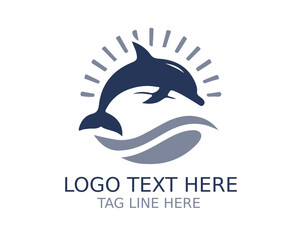 Dolphin Logo Design