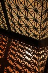 Decorative door and it's shadow