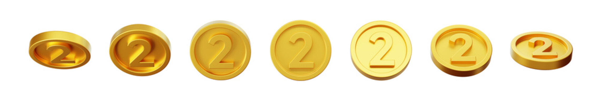 Anniversary Reward Gold amount number 2