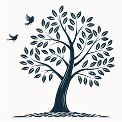 Obraz premium tree with roots
