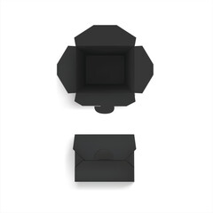 black parcel box