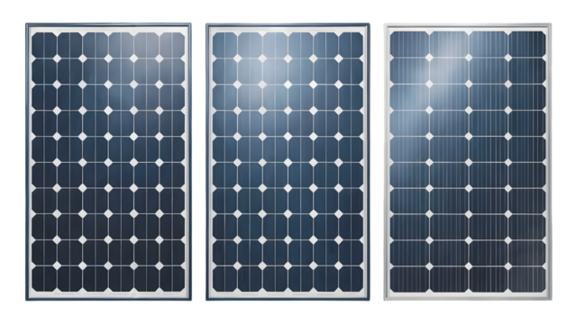 Modern solar panels showcasing clean energy and sustainable power solutions