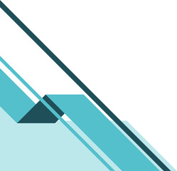 Modern Geometric Corner