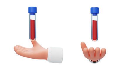 No-pick medical test test experimental detection instrument blood test