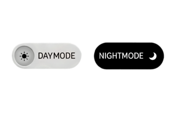 Day Mode Night Mode Toggle Switch – Light and Dark Theme UI Button Icon