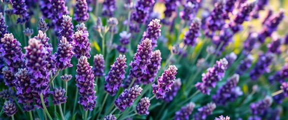 Fototapeta premium A lush bouquet of freshly picked lavender flowers, vibrant purple hues, purple blooms, bouquet