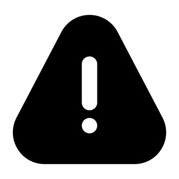 Exclamation Triangle Filled Icon