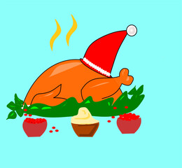 buena feast christmas feast eve poster greeting banner ilustration design useful for christmas related projects.eps