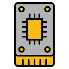 Ssd Icon Element For Design