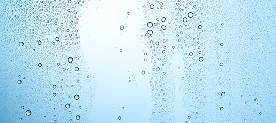 ガラスに着いた水滴	