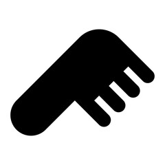 Comb Solid Icon