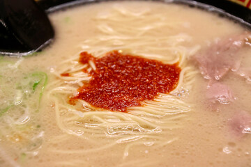 とんこつラーメン・九州の名物（福岡県・福岡市）