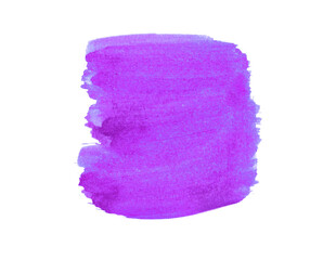 Pinselfarbfläche in lila - Wasserfarbe Hintergrund