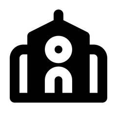 School Icon Filled