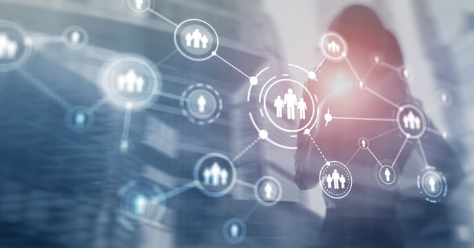 HR - Human resources management and recruitment concept 2025