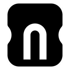 Grater Filled Icon Vector