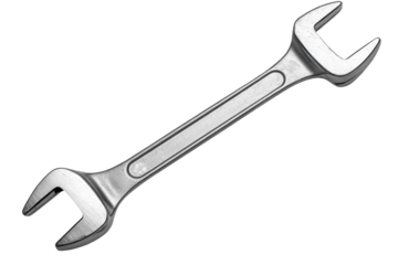 High-resolution adjustable wrench showcasing detailed design against a transparent background for tool enthusiasts and DIY projects
