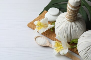 Aromatherapy, atmosphere of relaxation, calm and pleasure. Spa treatment concept