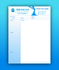Corporate Pad Design template