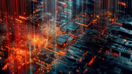 Obraz premium Artificial Intelligence Core