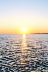Obraz premium sunset over the sea
