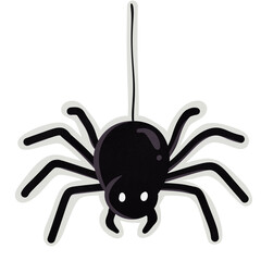 Halloween Spider sticker