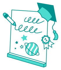 Astronomy science project at school