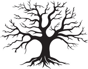 Obraz premium Tree Silhouette Bundle