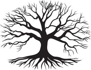 Obraz premium Tree Silhouette Bundle