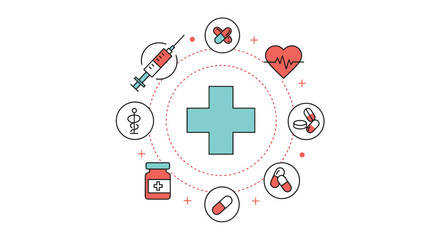 Obraz premium High-quality scalable vector EPS illustration: Editable design elements perfect for branding, marketing, and web design projects. This versatile vector graphic is easily customizable for various ap...