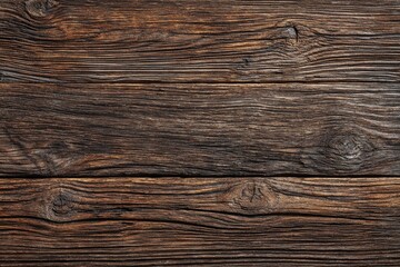 Close-up of weathered, dark brown wooden planks (7)